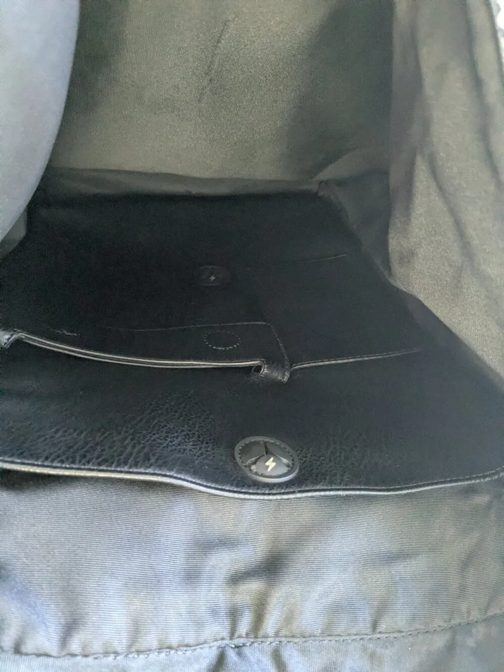Mozay Backpack Opal Backpack Dreamweave Oreo Knit Laptop Pocket Black White